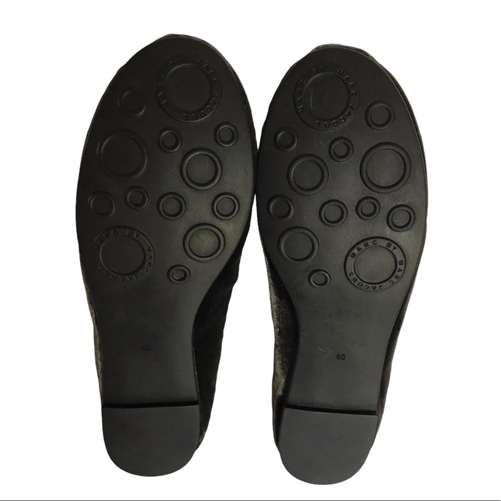 MARC BY MARC JACOBS Black Velvet Owl Smoking Slipper - Picture 14 of 14